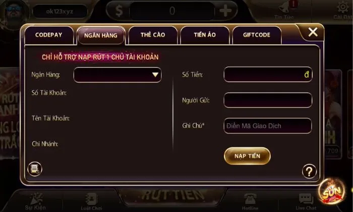 Giao dịch tại Sunwin nhanh chóng và an toàn