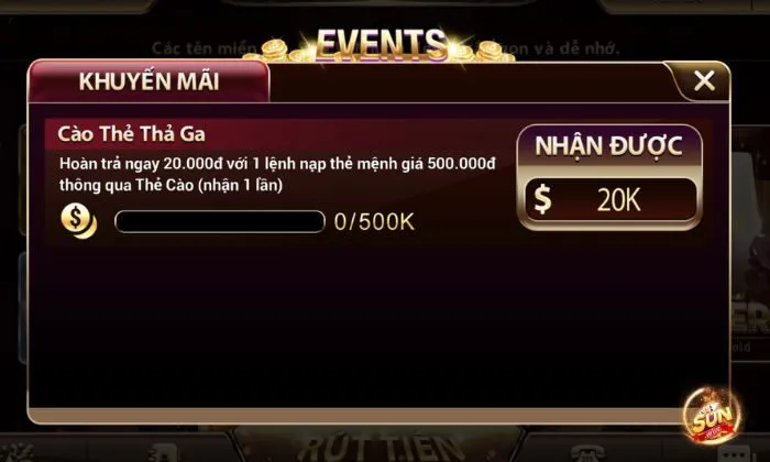 Tham gia Mậu Binh tại Sunwin có cơ hội nhận nhiều khuyến mãi